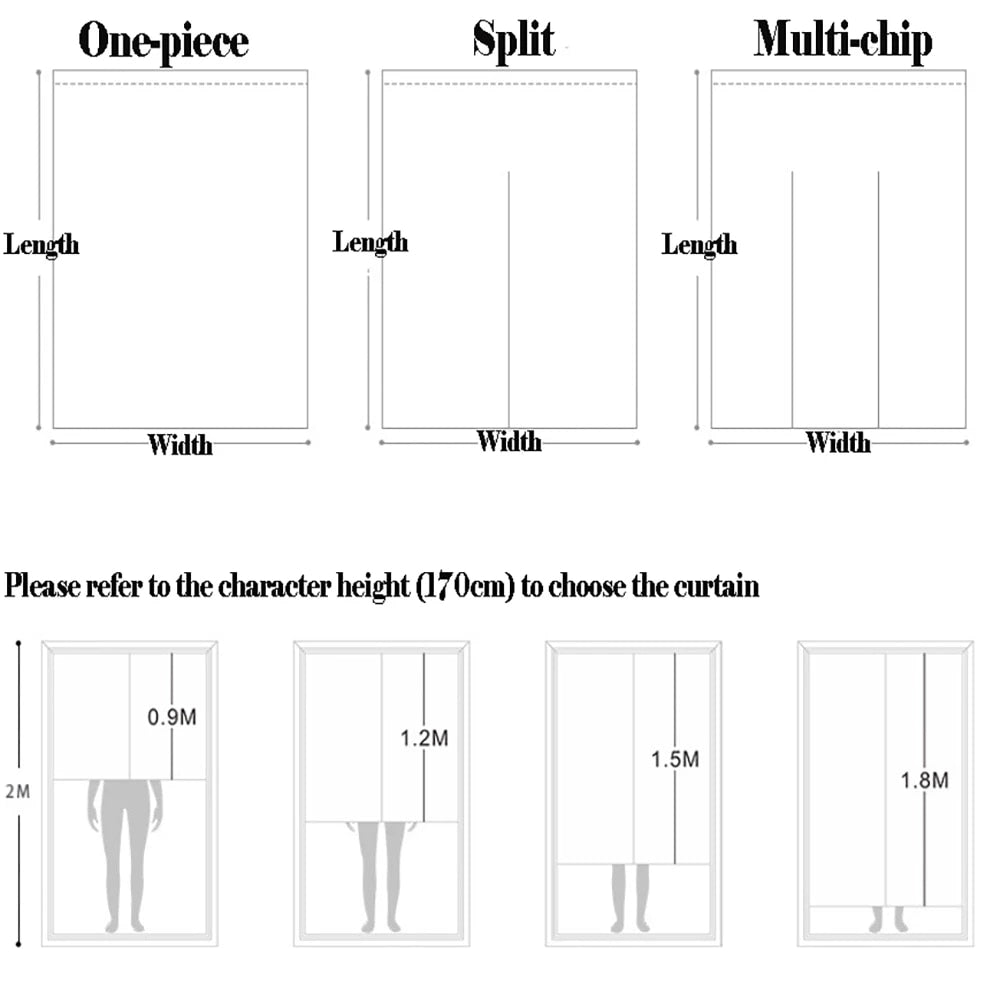 fat neko curtains size