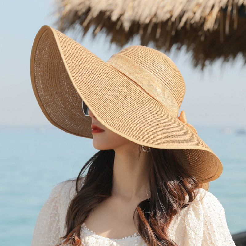 wavy brim hat
