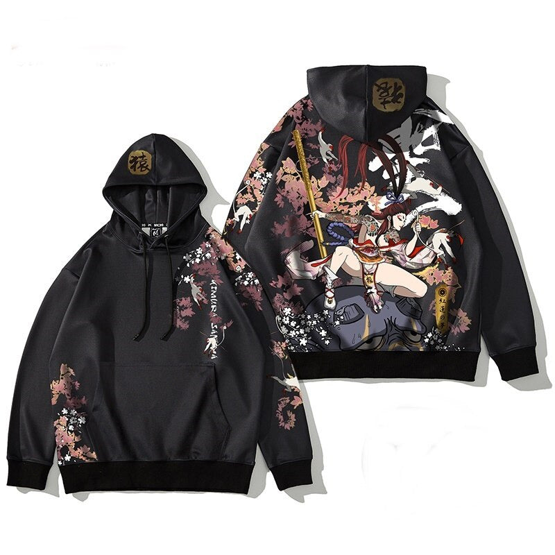 onna geisha hoodie