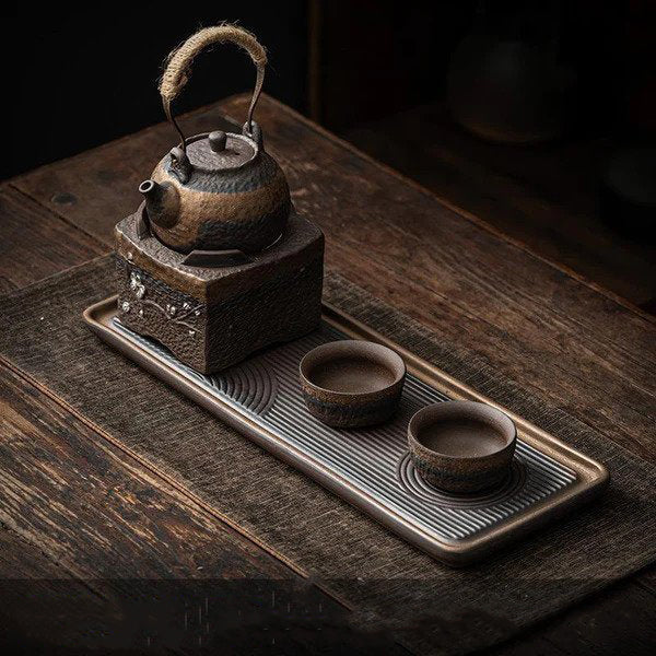 Japanese Warm Stoneware Teaset