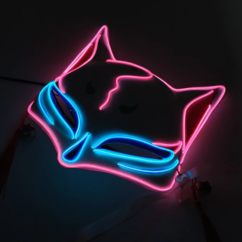 led fox mask