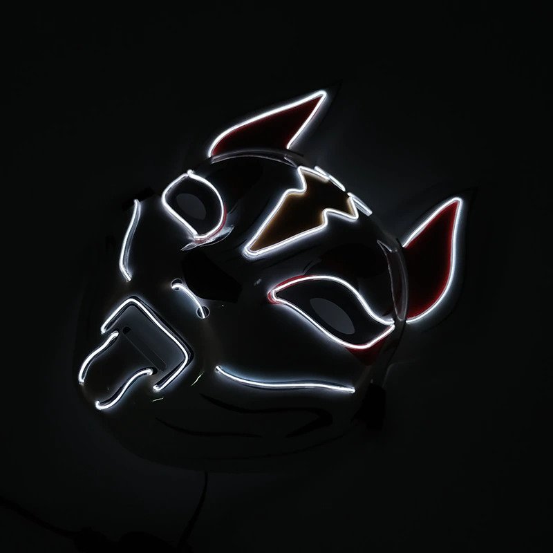 white led mask