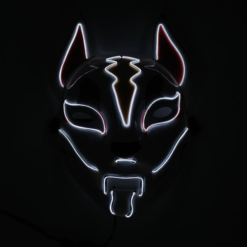 white led mask