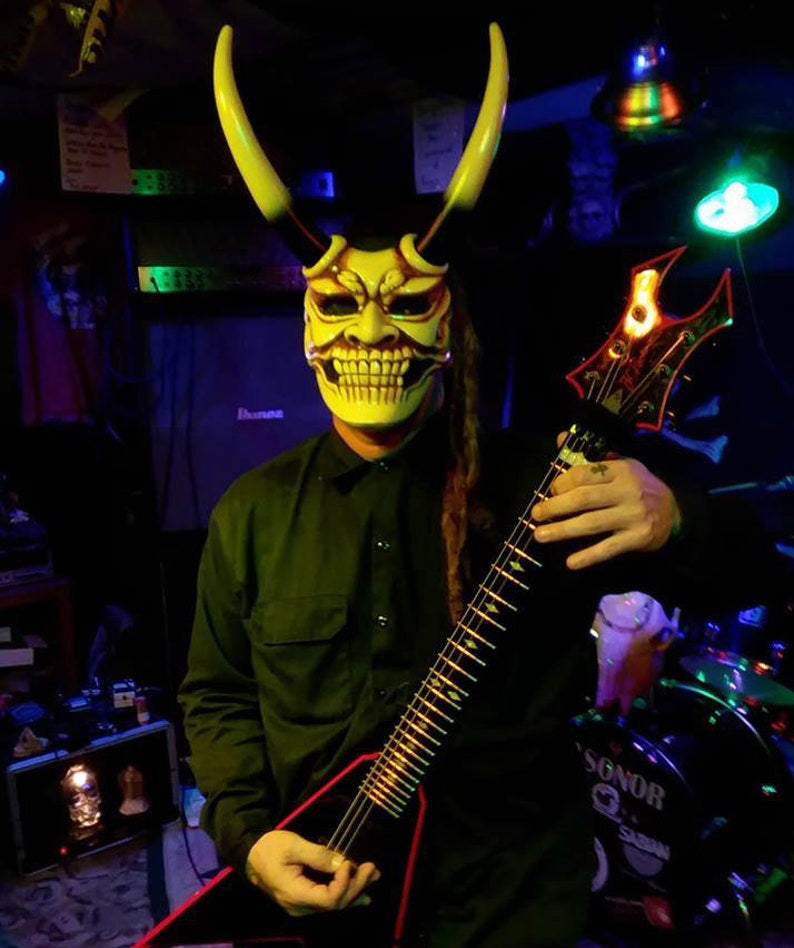 big horn oni mask