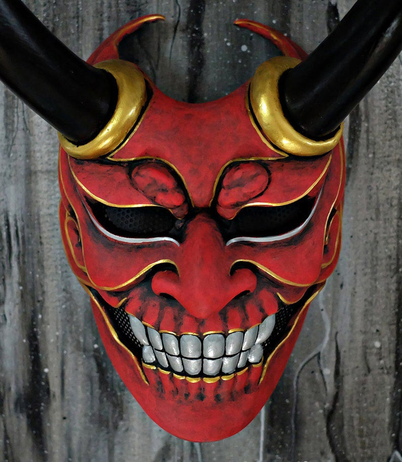 oni demon mask
