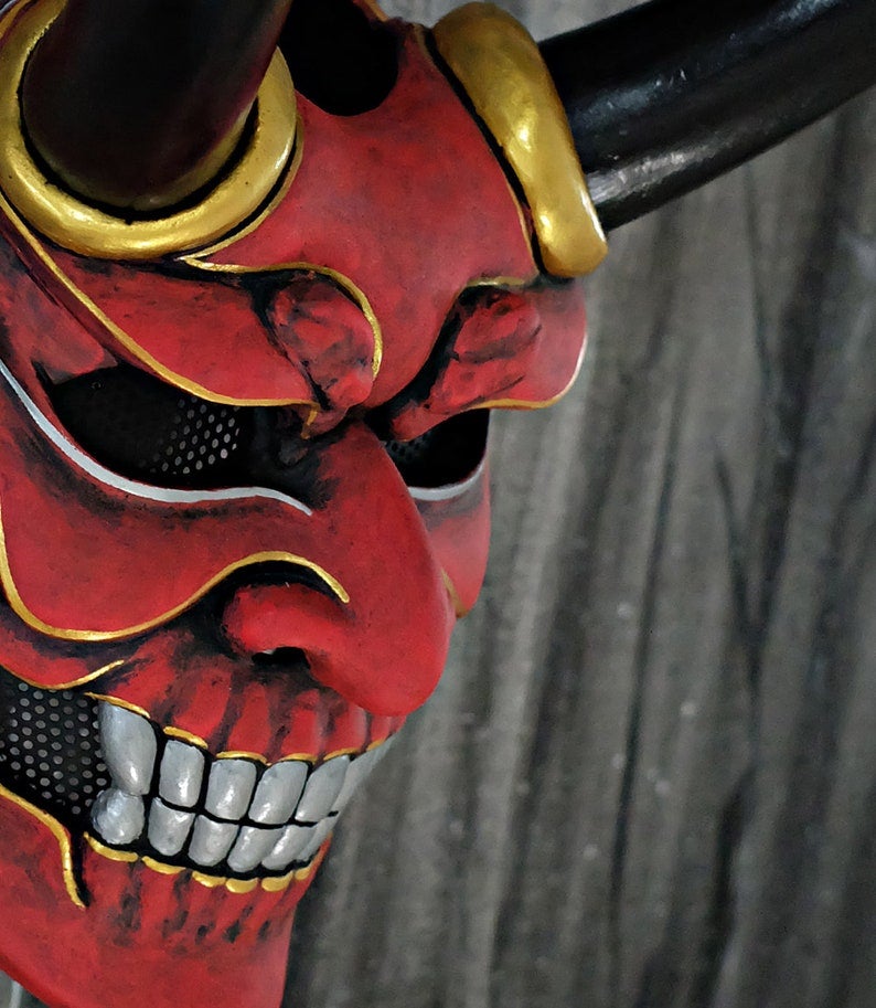 oni demon mask