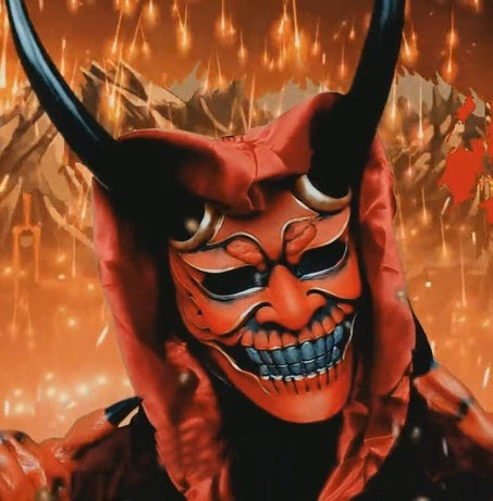 oni demon mask