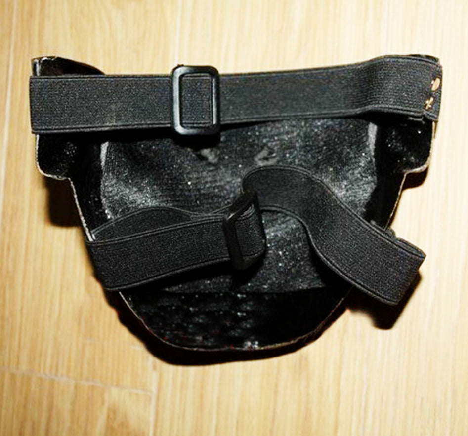 red mempo half mask
