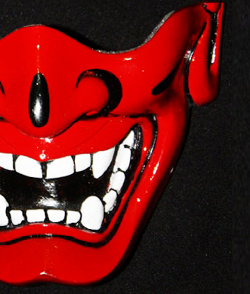 red mempo half mask