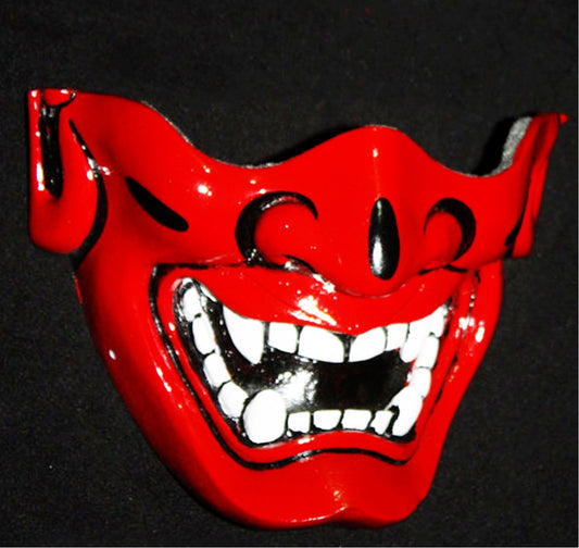 red mempo half mask