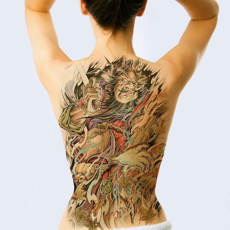 demon fight tattoo