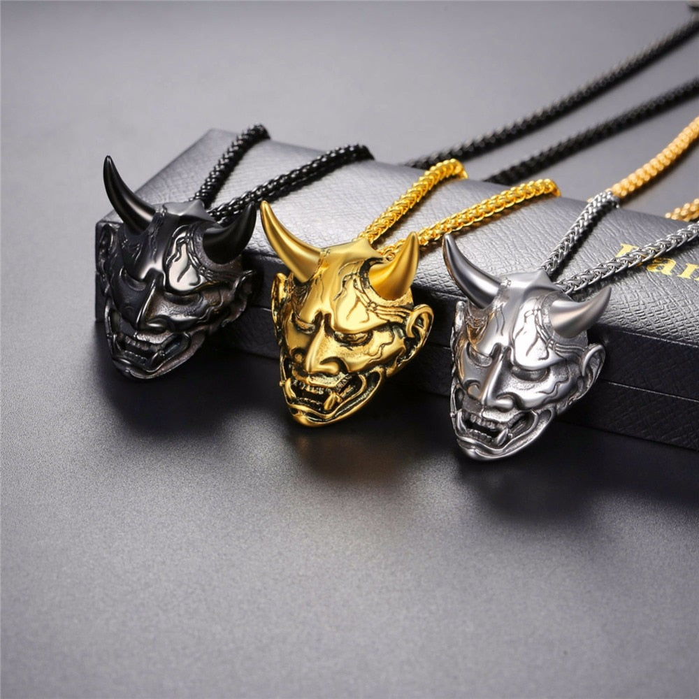 hannya pendant