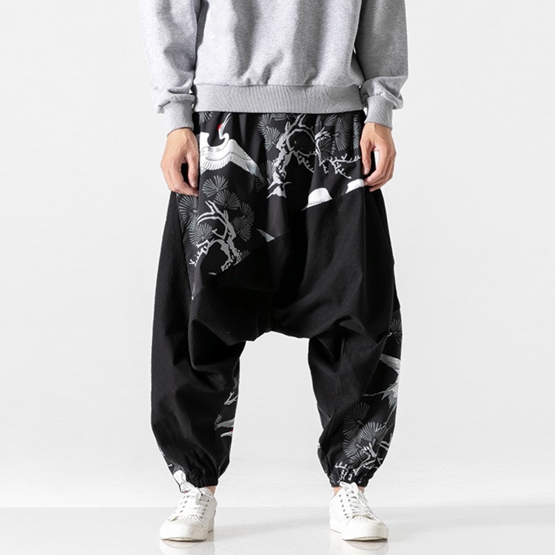 patchwork pants