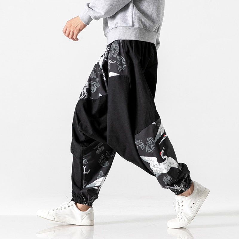 patchwork pants