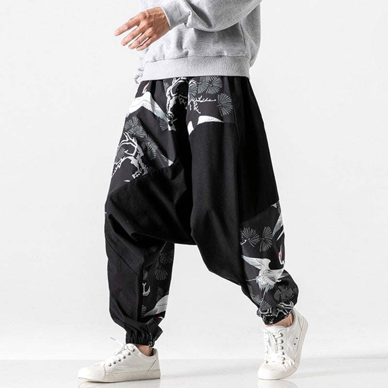 patchwork pants