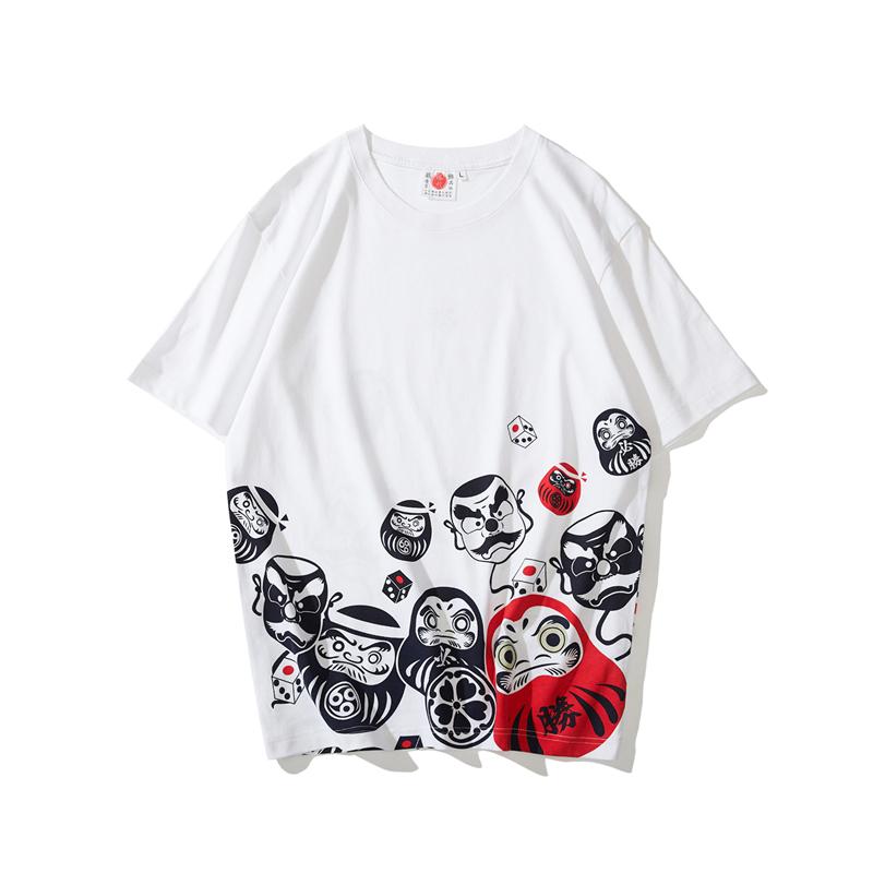 white mascot damo t-shirt