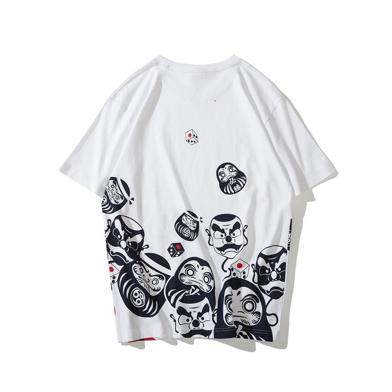white mascot damo t-shirt