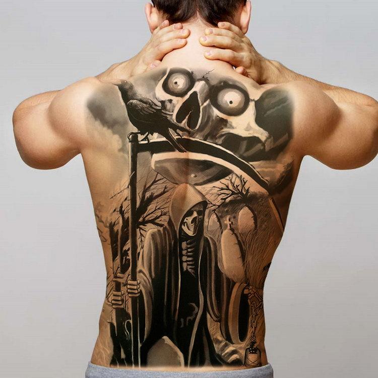 death tattoo