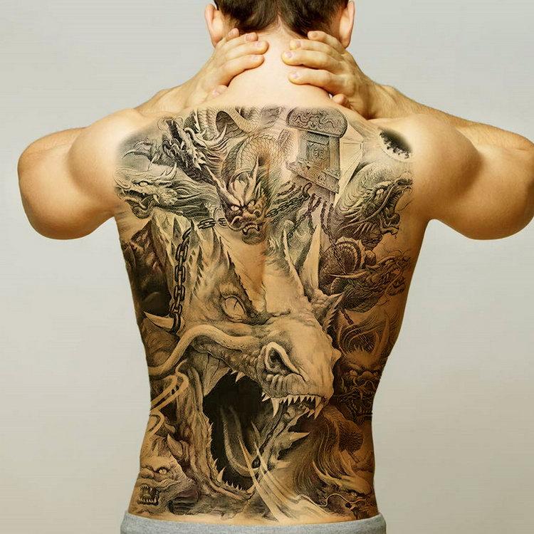 old dragon tattoo