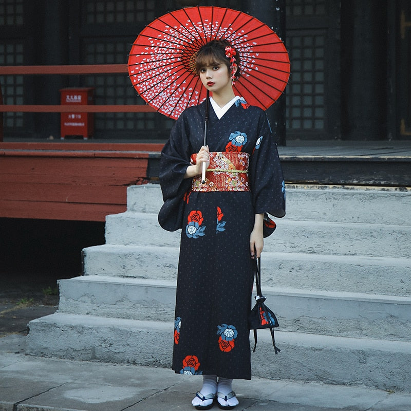 Kimono, Traditional, Japanese, Robe