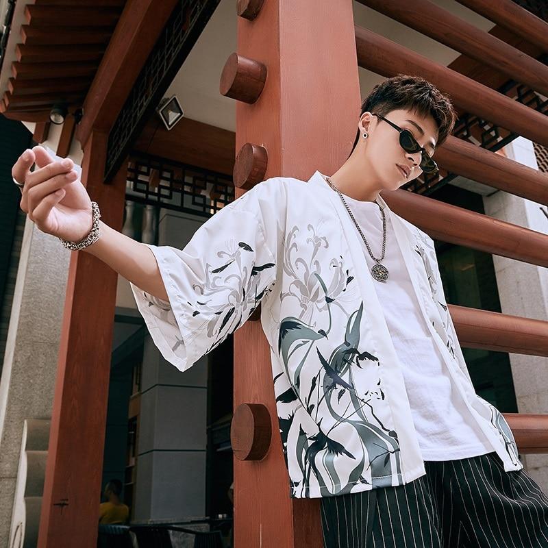 bird design haori