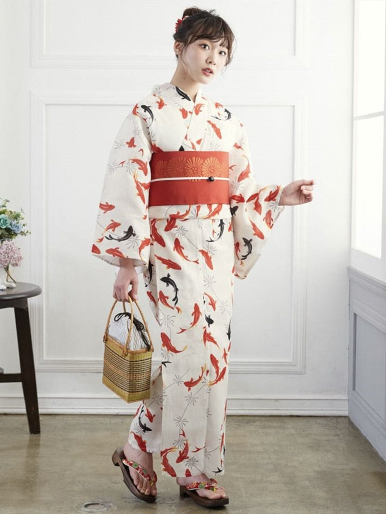 koi fish kimono