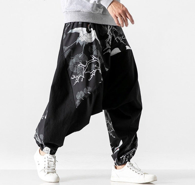 patchwork pants