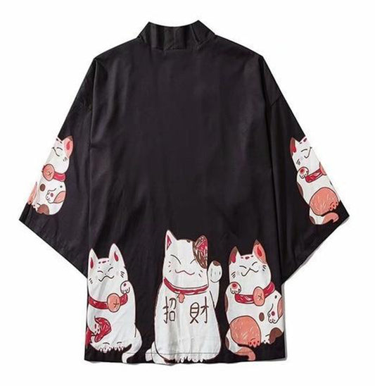 lucky cat haori