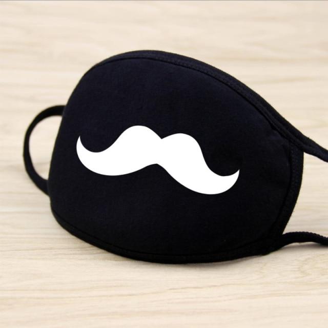 moustache face mask