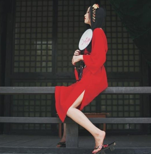 plain kimono
