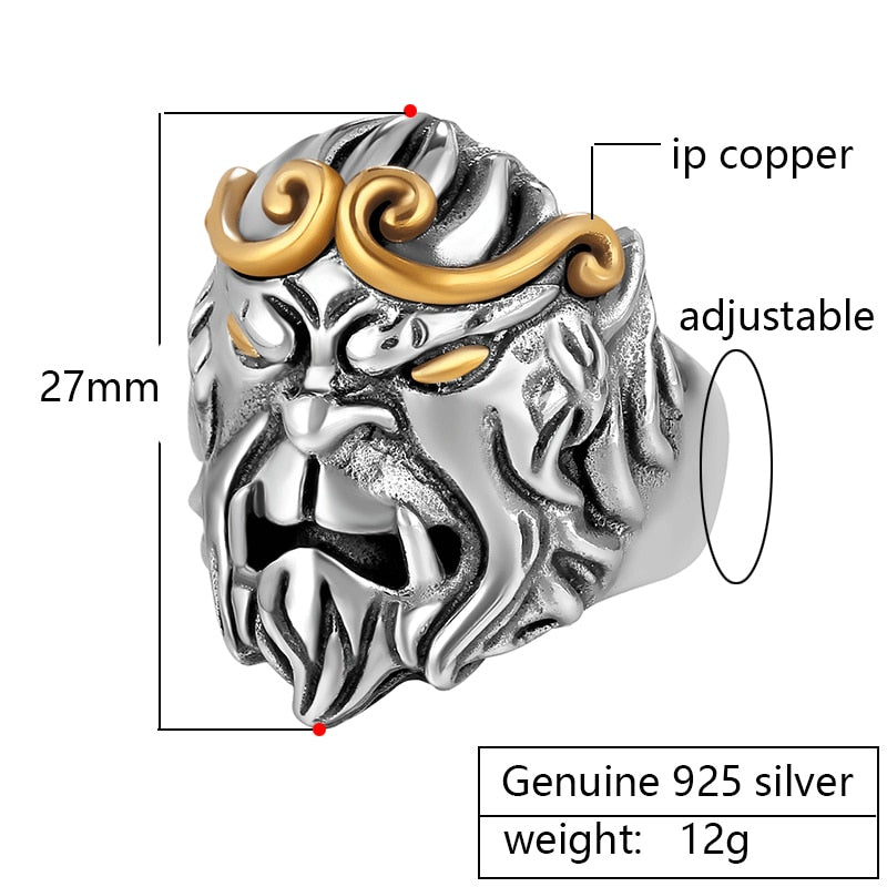 monkey ring size