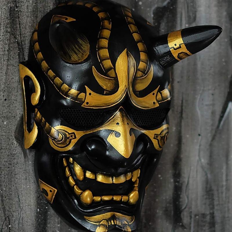 golden samurai mask