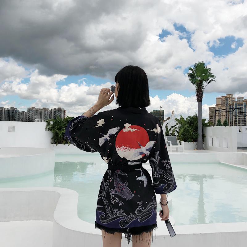 fish design haori