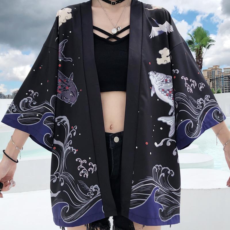 fish design haori