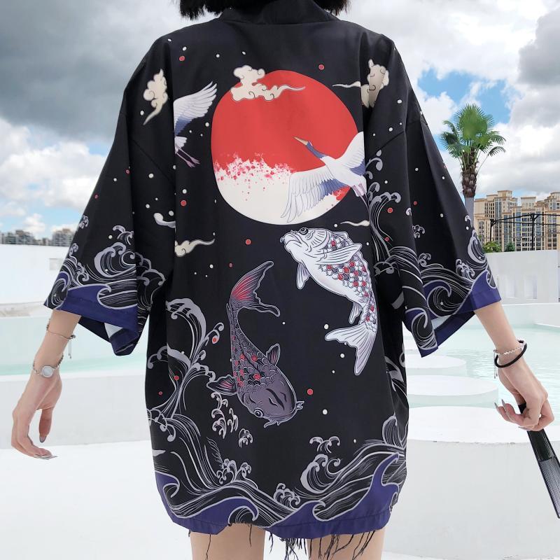 fish design haori