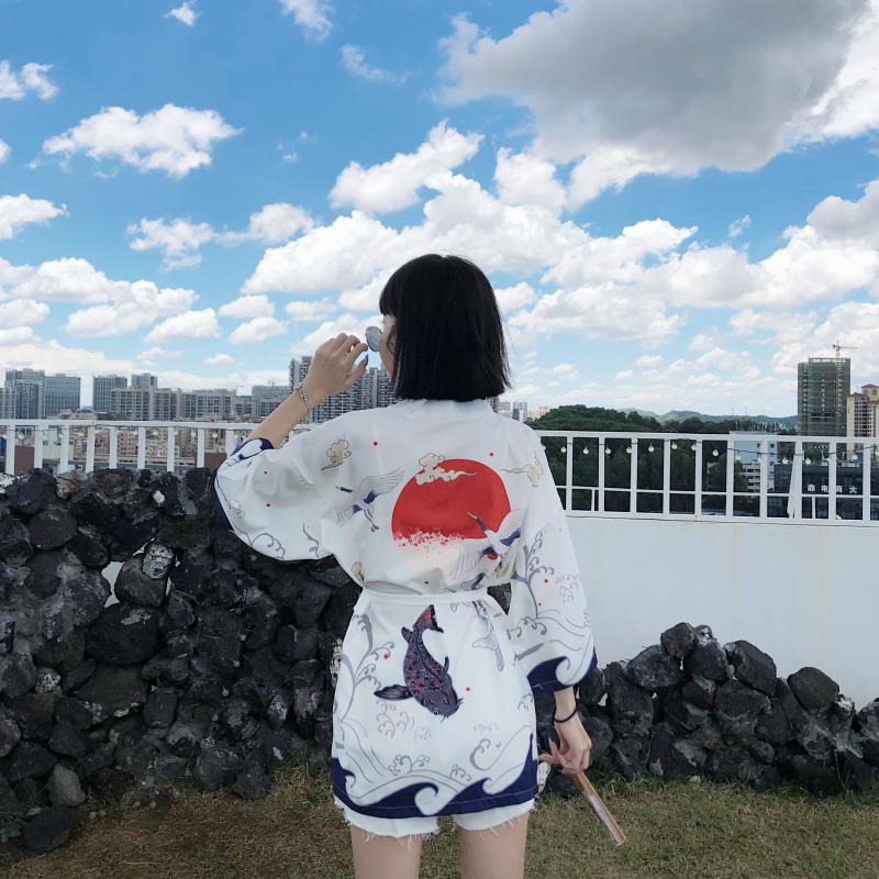 fish design haori