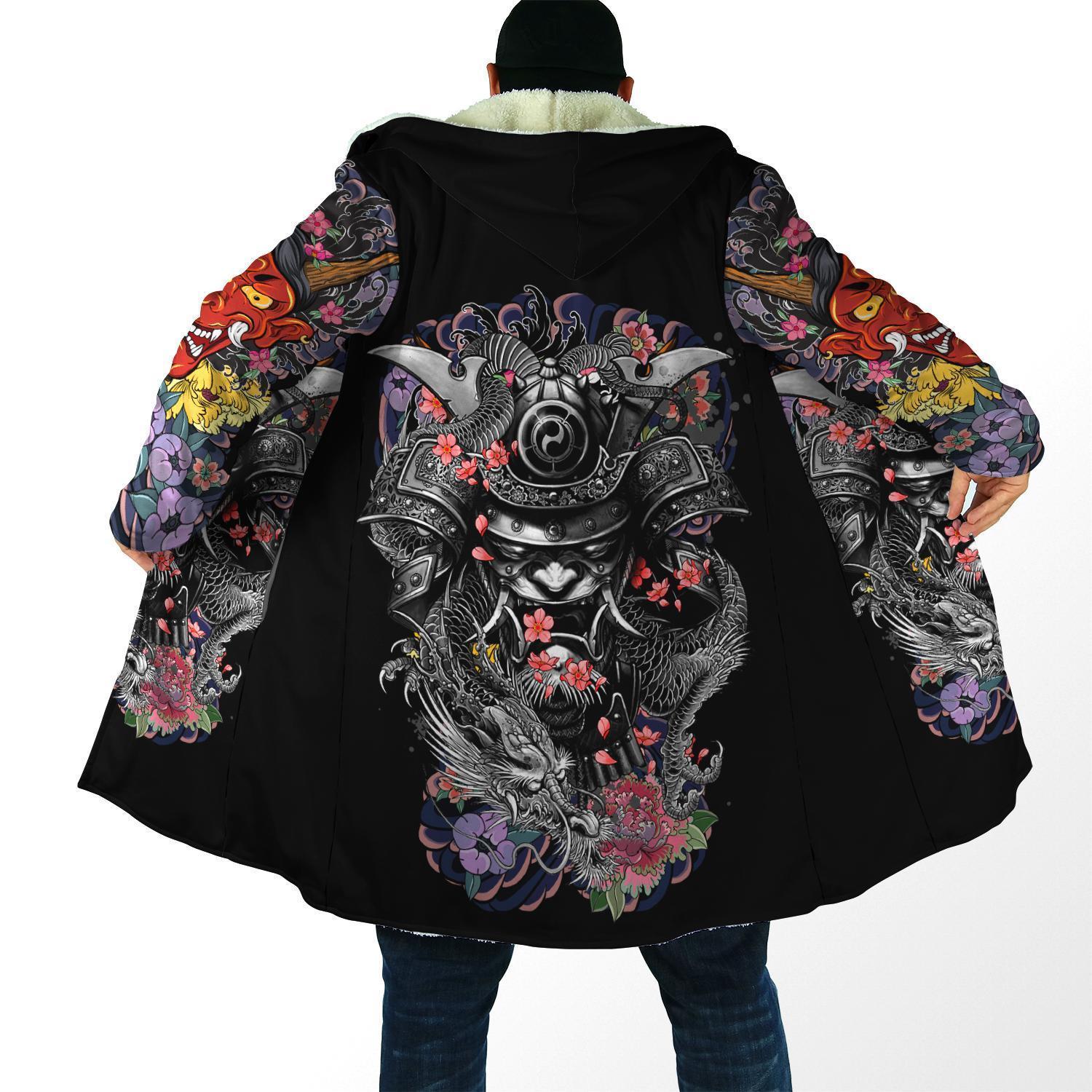 hannya demon hoodie