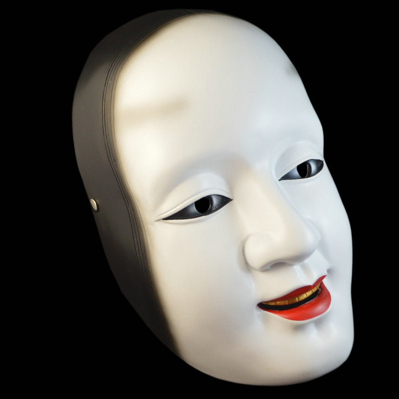Japanese Noh Mask White