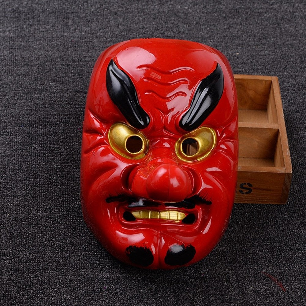 Japanese Tengu Red Mask