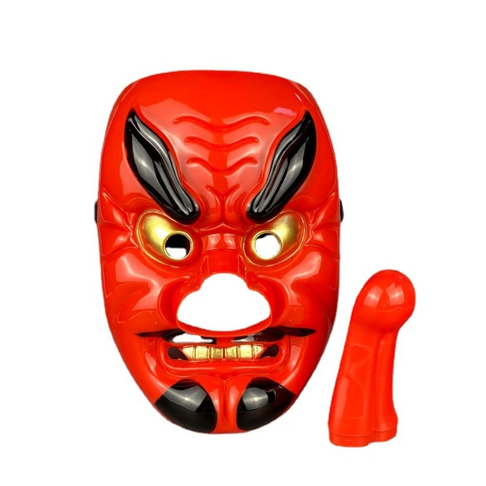 Japanese Tengu Red Mask