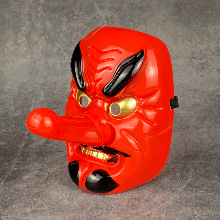 Japanese Tengu Red Mask