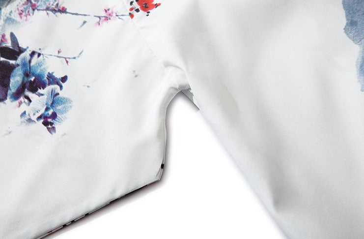 wolf design haori