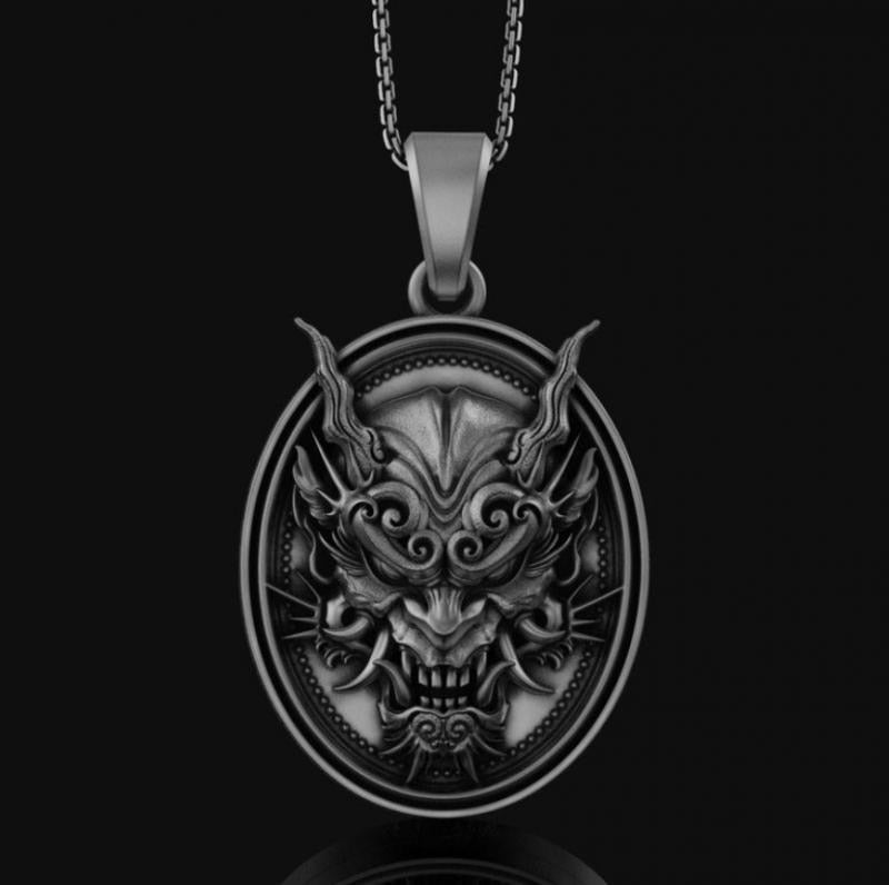 samurai necklace