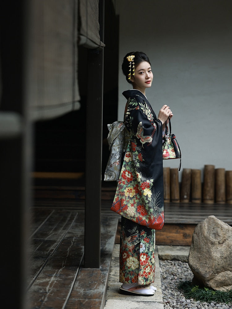 Traditional Kimono Long Sleeves