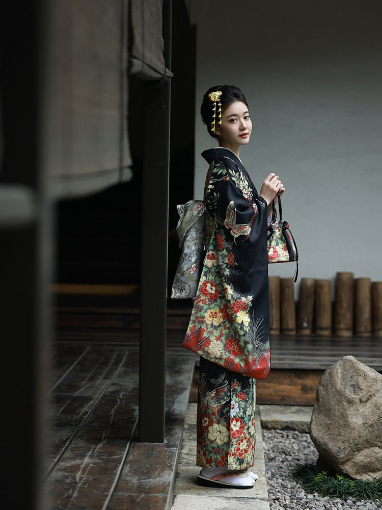kimono long sleeves