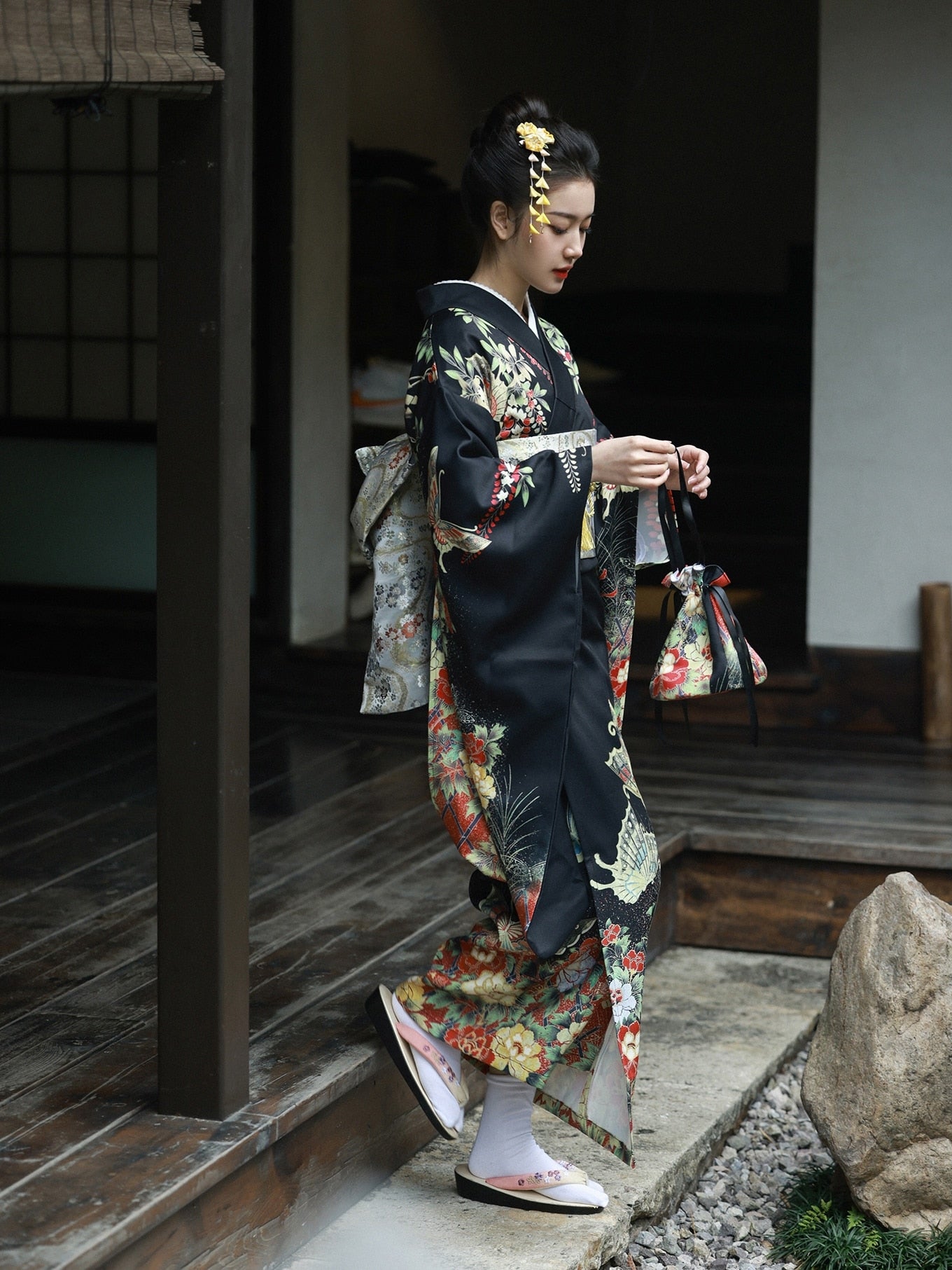 kimono long sleeves