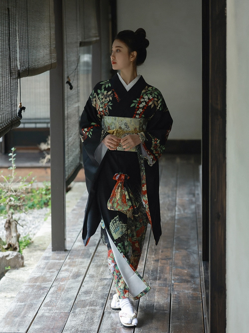 kimono long sleeves