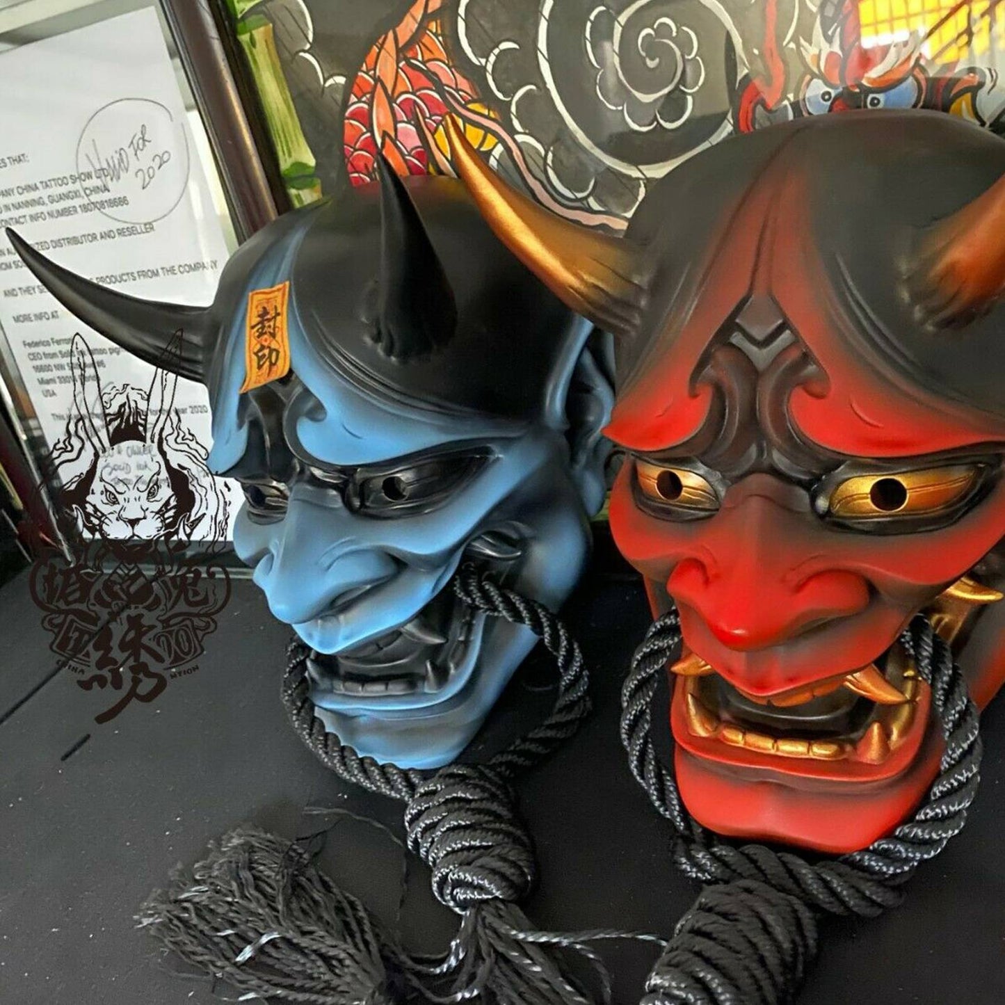 traditional hannya mask