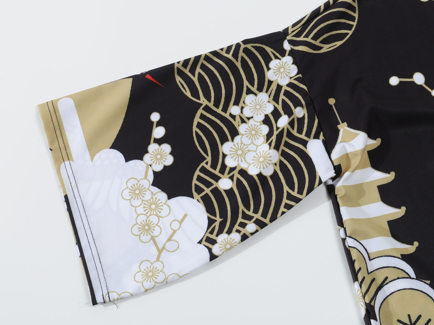 haori jacket crane