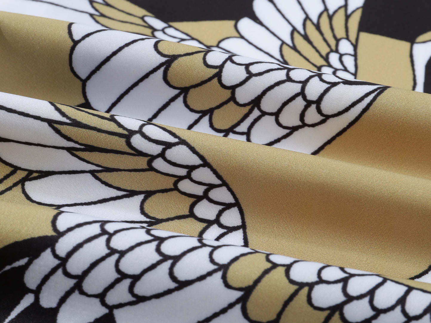haori jacket crane